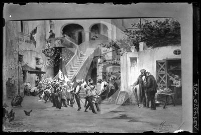 Capone, Gaetano, dipinto, riproduzione